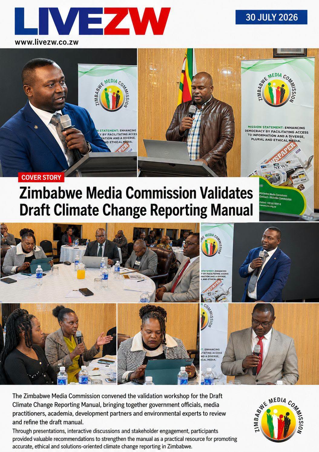 Zimbabwe Media Commission Climate Change_Livezw