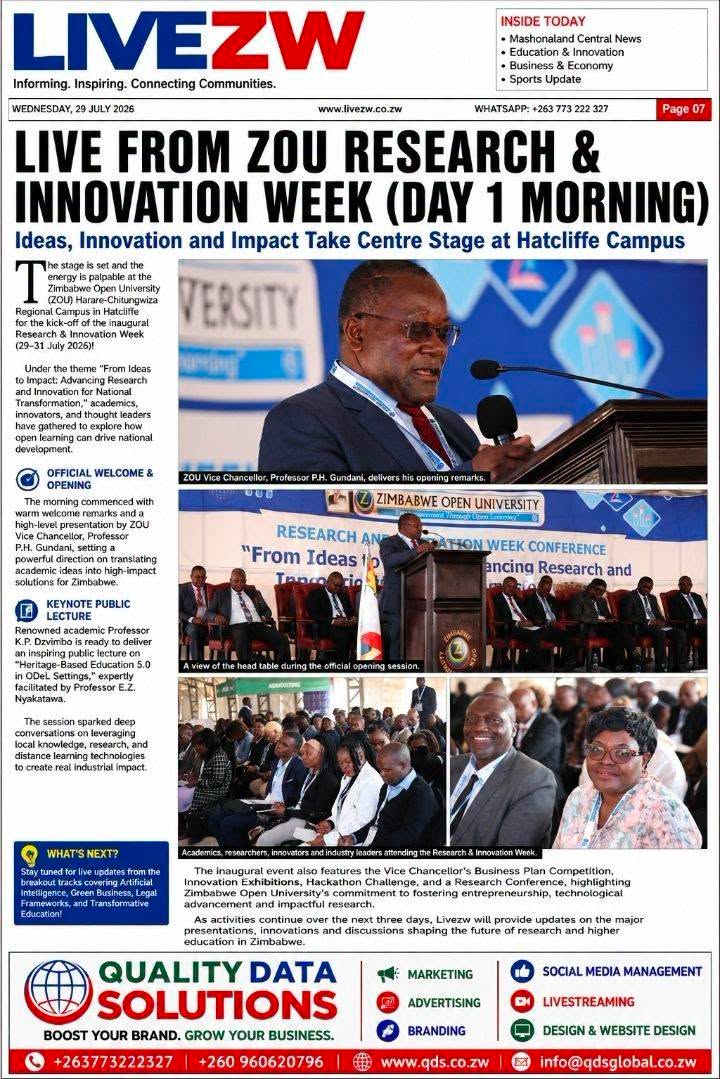 ZOU Research Week _Livezw
