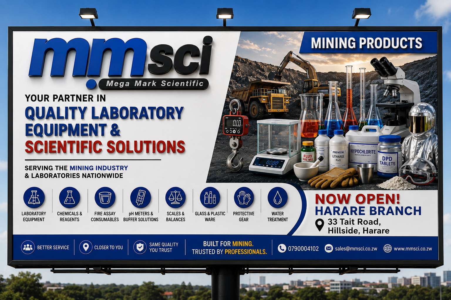Mega Mark Scientific Harare Branch